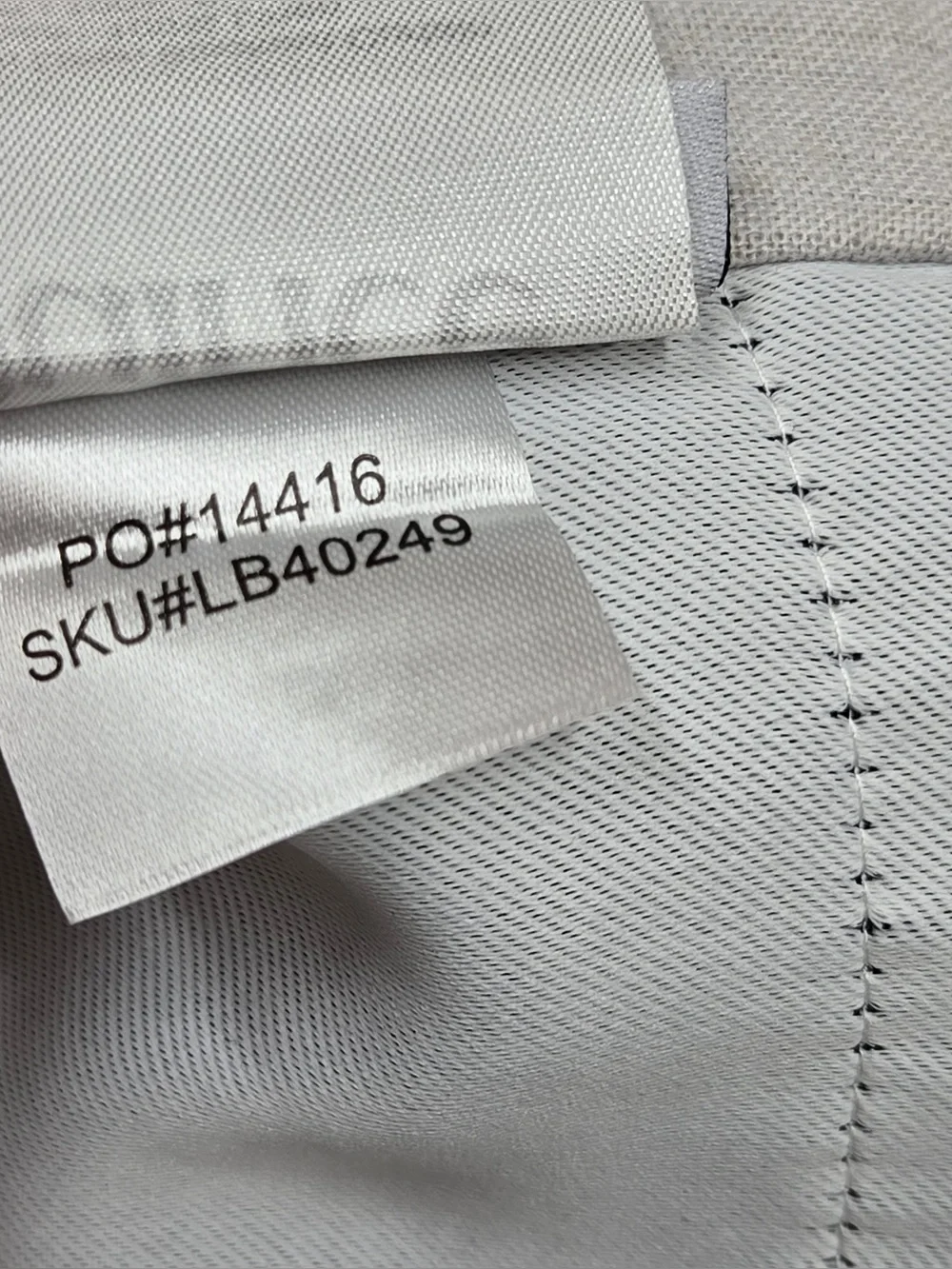 NWT QUINCE Set Of 2 48x96 European Linen True Blackout Curtains Cloud 9274